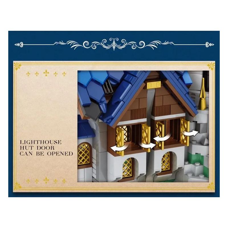 REOBRIX 66028 non  HẢI ĐĂNG bộ đồ chơi xếp lắp ráp ghép mô hình EUROPEAN CENTURY LIGHTHOUSE 3228 khối REOBRIX 66028 non  HẢI ĐĂNG bộ đồ chơi xếp lắp ráp ghép mô hình EUROPEAN CENTURY LIGHTHOUSE 3228 khối