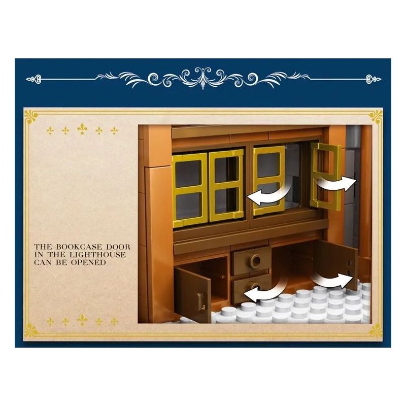 REOBRIX 66028 non  HẢI ĐĂNG bộ đồ chơi xếp lắp ráp ghép mô hình EUROPEAN CENTURY LIGHTHOUSE 3228 khối REOBRIX 66028 non  HẢI ĐĂNG bộ đồ chơi xếp lắp ráp ghép mô hình EUROPEAN CENTURY LIGHTHOUSE 3228 khối