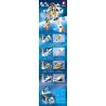 SEMBO 203331 203332 203333 203334 non  NGƯỜI BẢO VỆ KHÔNG KHÍ bộ đồ chơi xếp lắp ráp ghép mô hình Creator SEA OF STARS Sáng Tạo 892 khối