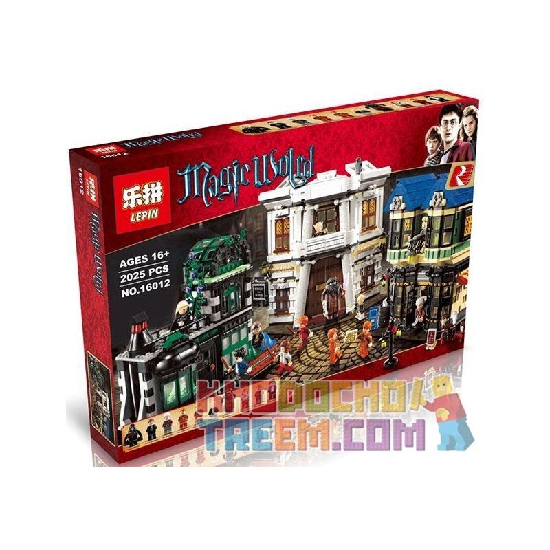 NOT Lego Harry Potter 10217 Harry Potter Diagon Alley , BLANK 5777 80014  88168 LEPIN 16012 Xếp hình Con Hẻm Diagon Của Cư Dân Thế Giới Phép Thuật  giá sốc rẻ nhất