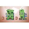DK 7029 non  CỬA HÀNG TRÀ THẢO DƯỢC bộ đồ chơi xếp lắp ráp ghép mô hình City Thành Phố 558 khối