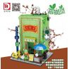 DK 7029 non  CỬA HÀNG TRÀ THẢO DƯỢC bộ đồ chơi xếp lắp ráp ghép mô hình City Thành Phố 558 khối