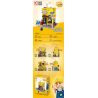 DK 7026 non  QUÁN TRÀ CHANH bộ đồ chơi xếp lắp ráp ghép mô hình City LEMON TEA Thành Phố 554 khối