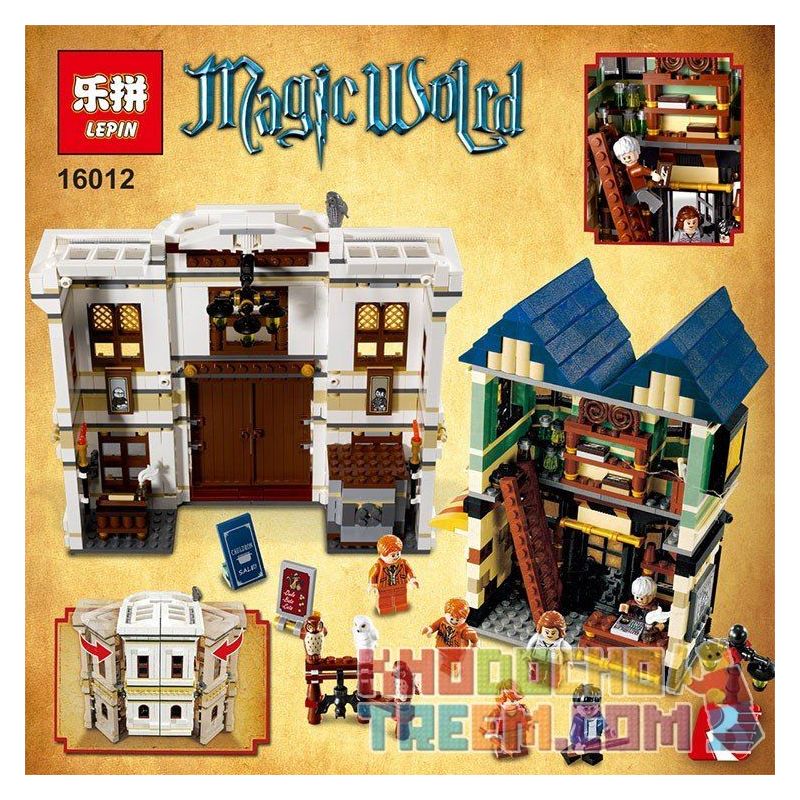 NOT Lego Harry Potter 10217 Harry Potter Diagon Alley , BLANK 5777 80014  88168 LEPIN 16012 Xếp hình Con Hẻm Diagon Của Cư Dân Thế Giới Phép Thuật  giá sốc rẻ nhất