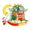 INBRIXX 881502 non  CHẠY XIANGE bộ đồ chơi xếp lắp ráp ghép mô hình TEDDY BEAR