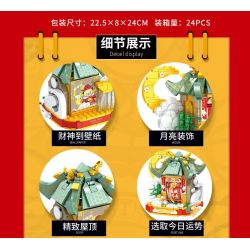 INBRIXX 881502 non  CHẠY XIANGE bộ đồ chơi xếp lắp ráp ghép mô hình TEDDY BEAR