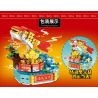 INBRIXX 881501 non  CẦU NGUYỆN CÁ KOI bộ đồ chơi xếp lắp ráp ghép mô hình TEDDY BEAR