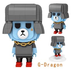 LOZ 1311 non  TRỨNG MÙ GẤU HAMAHAMA bộ đồ chơi xếp lắp ráp ghép mô hình BANGBANGBEAR