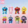 LOZ 1313 non  TRỨNG MÙ ĐƯỜNG MÈ bộ đồ chơi xếp lắp ráp ghép mô hình Movie & Game SESAME STREET Phim Và Trò Chơi