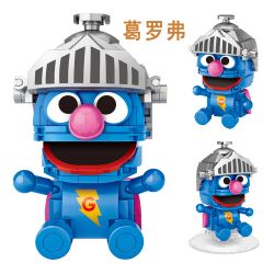 LOZ 1313 non  TRỨNG MÙ ĐƯỜNG MÈ bộ đồ chơi xếp lắp ráp ghép mô hình Movie & Game SESAME STREET Phim Và Trò Chơi