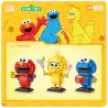 LOZ 4108 non  ĐƯỜNG MÈ bộ đồ chơi xếp lắp ráp ghép mô hình Movie & Game SESAME STREET Phim Và Trò Chơi 707 khối