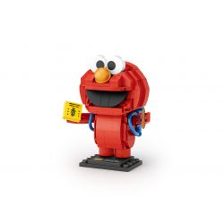 LOZ 4108 non  ĐƯỜNG MÈ bộ đồ chơi xếp lắp ráp ghép mô hình Movie & Game SESAME STREET Phim Và Trò Chơi 707 khối