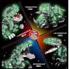 ZHEGAO DZ4101 4101 non  Q KHỦNG LONG CƠ DỄ THƯƠNG 4 LOẠI TYRANNOSAURUS REX TRICERATOPS SPINOSAURUS VELOCIRAPTOR bộ đồ chơi xếp lắp ráp ghép mô hình Jurassic World Thế Giới Khủng Long 1509 khối