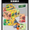 ZHEGAO DZ4101 4101 non  Q KHỦNG LONG CƠ DỄ THƯƠNG 4 LOẠI TYRANNOSAURUS REX TRICERATOPS SPINOSAURUS VELOCIRAPTOR bộ đồ chơi xếp lắp ráp ghép mô hình Jurassic World Thế Giới Khủng Long 1509 khối