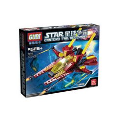 GUDI 8609A 8609 non  BỌ CẠP LỬA bộ đồ chơi xếp lắp ráp ghép mô hình Star Wars STAR CONTEND FOR HEGEMONY Chiến Tranh Giữa Các Vì Sao 145 khối