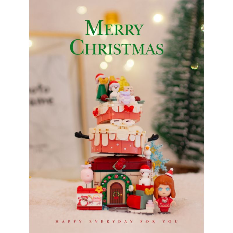 GEKKOSHA 801009 non  BÁNH LẮC bộ đồ chơi xếp lắp ráp ghép mô hình