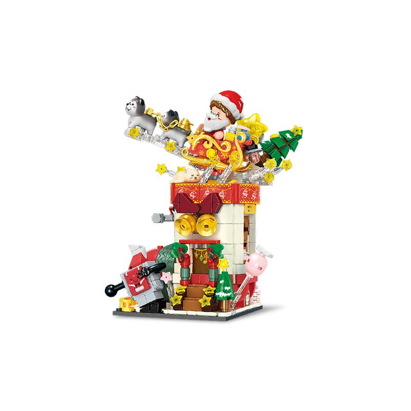 GEKKOSHA 801007 non Lego XE TRƯỢT TUYẾT BẬP BÊNH bộ đồ chơi xếp lắp ráp ghép mô hình