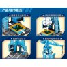 LEYI 93002 non  TRUNG TÂM PHÓNG VỆ TINH JIUQUAN bộ đồ chơi xếp lắp ráp ghép mô hình Space Thám Hiểm Không Gian 1288 khối