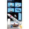LEYI 88035 non  TÊN LỬA TRƯỜNG CHINH 11 THÁNG 3 bộ đồ chơi xếp lắp ráp ghép mô hình Space Thám Hiểm Không Gian 422 khối