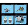 LEYI 88029 non  GIẤC MƠ KHÔNG GIAN MÔ-ĐUN HẠ CÁNH MẶT TRĂNG CHANG'E bộ đồ chơi xếp lắp ráp ghép mô hình Space Thám Hiểm Không Gian 535 khối