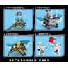 LEYI 88029 non  GIẤC MƠ KHÔNG GIAN MÔ-ĐUN HẠ CÁNH MẶT TRĂNG CHANG'E bộ đồ chơi xếp lắp ráp ghép mô hình Space Thám Hiểm Không Gian 535 khối