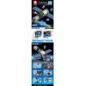 LEYI 82010 non  TÀU VŨ TRỤ THẦN CHÂU bộ đồ chơi xếp lắp ráp ghép mô hình Space Thám Hiểm Không Gian 1202 khối