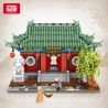 LOZ 1055 non  CHÙA DAISHOKOKUJI bộ đồ chơi xếp lắp ráp ghép mô hình 2220 khối
