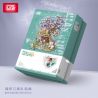 LOZ 1065 non  NGÔI NHÀ TRÊN CÂY YÊU TINH bộ đồ chơi xếp lắp ráp ghép mô hình Girl ELVES TREE HOUSE Con Gái 3991 khối