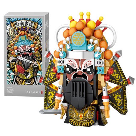 LOZ 1549 non  QUỐC TRIỀU NẮM QUYỀN BÁ VƯƠNG BIỆT CƠ bộ đồ chơi xếp lắp ráp ghép mô hình Lung Tung Thuộc Nhiều Thể Loại 404 khối