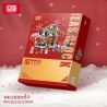 LOZ 1240 non  NGÔI NHÀ MÙA XUÂN bộ đồ chơi xếp lắp ráp ghép mô hình Chinese Traditional Festivals Lễ Hội Cổ Truyền 891 khối