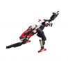 GUDI 8119 Xếp hình kiểu  CREATOR 3 IN 1 Transformers 3 In 1 Rô Bốt Biến Hình Thành Phi Thuyền Thú 438 khối