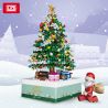 LOZ 1237 non  HỘP NHẠC CÂY THÔNG NOEL bộ đồ chơi xếp lắp ráp ghép mô hình Christmas Giáng Sinh 506 khối