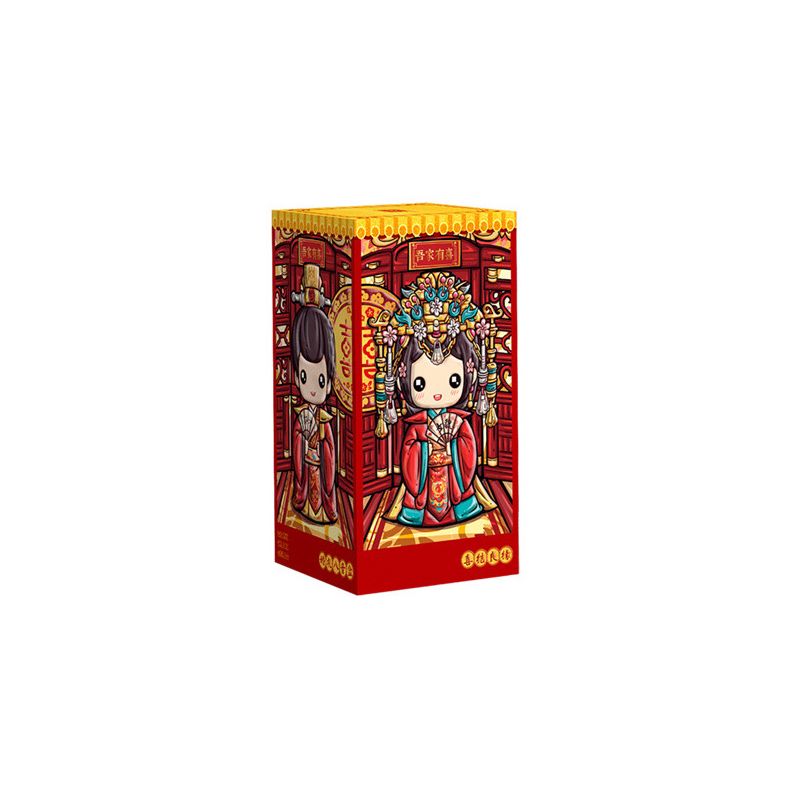 LOZ 1227 non  HỘP NHẠC ĐÁM CƯỚI TRUNG QUỐC bộ đồ chơi xếp lắp ráp ghép mô hình Seasonal Mùa Lễ Hội 758 khối