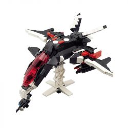 GUDI 8119 Xếp hình kiểu  CREATOR 3 IN 1 Transformers 3 In 1 Rô Bốt Biến Hình Thành Phi Thuyền Thú 438 khối