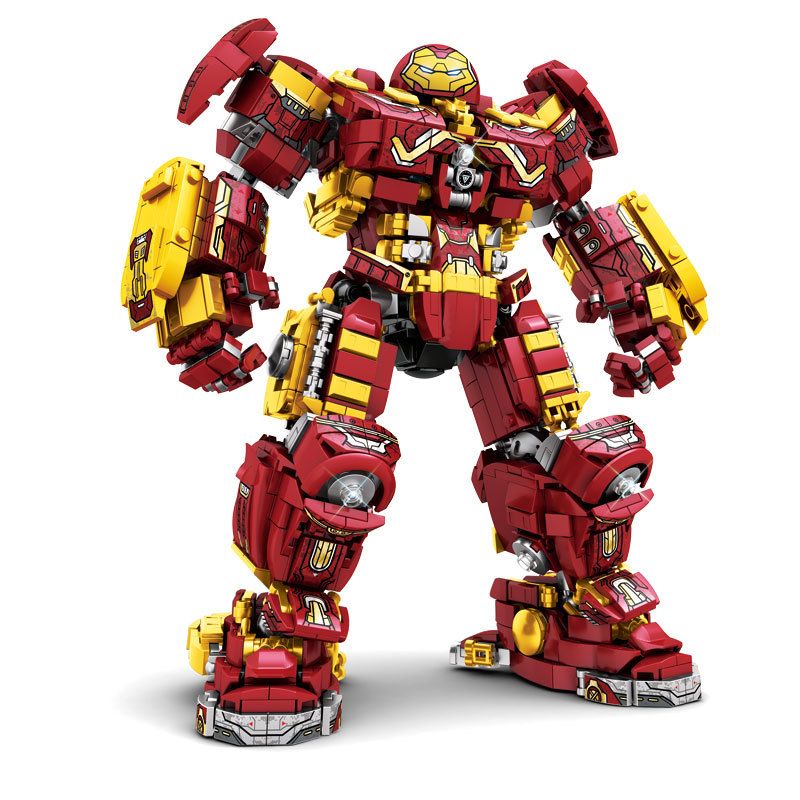 LY 76079 non Lego KẺ BÁO THÙ CÔNG LÝ bộ đồ chơi xếp lắp ráp ghép mô hình Marvel Super Heroes IRON HERO Siêu Anh Hùng Marvel 1852 khối