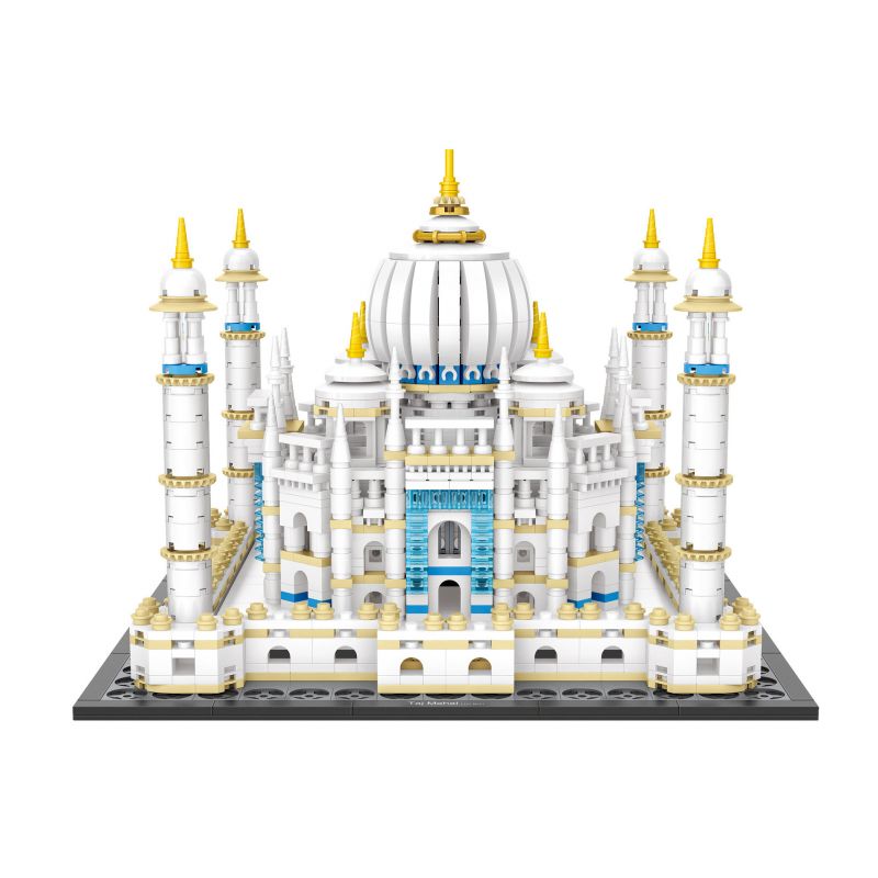 LOZ 1027 non  TAJ MAHAL bộ đồ chơi xếp lắp ráp ghép mô hình Buildings 1987 khối