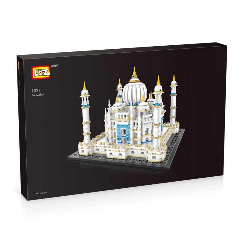 LOZ 1027 non  TAJ MAHAL bộ đồ chơi xếp lắp ráp ghép mô hình Buildings 1987 khối