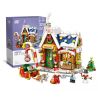 LOZ 1223 non  NGÔI NHÀ GIÁNG SINH bộ đồ chơi xếp lắp ráp ghép mô hình Christmas 788 khối