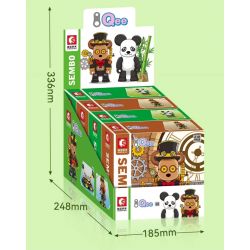 SEMBO 612013 non  QEE PHONG CÁCH STEAMPUNK bộ đồ chơi xếp lắp ráp ghép mô hình 273 khối