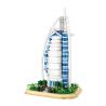 LOZ 1028 non  KHÁCH SẠN THUYỀN BUỒM bộ đồ chơi xếp lắp ráp ghép mô hình Buildings 962 khối