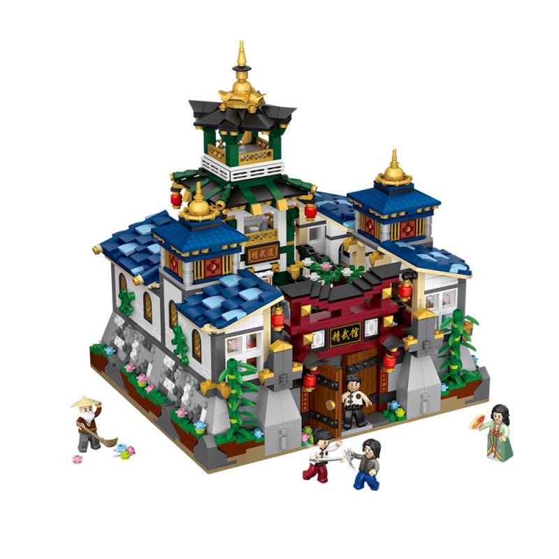 LOZ 1032 non Lego NẮM ĐẤM CỦA VÕ THUẬT bộ đồ chơi xếp lắp ráp ghép mô hình Creator Expert Chuyên Gia Sáng Tạo 2770 khối