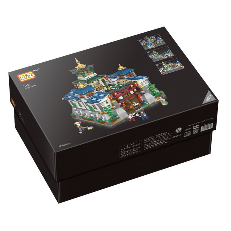 LOZ 1032 non  NẮM ĐẤM CỦA VÕ THUẬT bộ đồ chơi xếp lắp ráp ghép mô hình Creator Expert Chuyên Gia Sáng Tạo 2770 khối