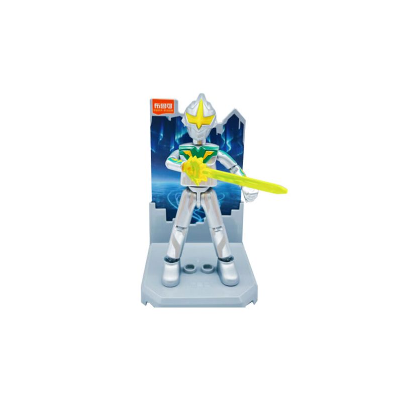 BLOKS 71217 non  GV-06 KỲ TÍCH MẠNH NHẤT PHIÊN BẢN ALL STARS VOL.6 bộ đồ chơi xếp lắp ráp ghép mô hình Ultraman Vệ Binh Vũ Trụ Siêu Nhân Điện Quang