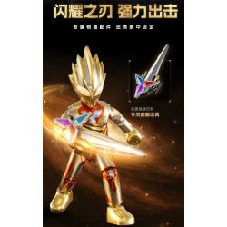 BLOKS 71225 non  HV-01 ETERNAL SHINING TRIGA VS DIABLO-GOLDEN CRISIS PHIÊN BẢN ĐẶC BIỆT SÁCH CỰC KỲ NỔI TIẾNG VINH QUANG bộ đồ chơi xếp lắp ráp ghép mô hình Ultraman Vệ Binh Vũ Trụ Siêu Nhân Điện Quang