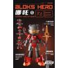 BLOKS 85003 non  BỘ ĐỒ CHIẾN ĐẤU CV-03 NEZHA LI ZITAI bộ đồ chơi xếp lắp ráp ghép mô hình