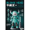 BLOKS 85002 non  CHIẾN PHỤC CV-02 NGƯU MA VƯƠNG ĐA bộ đồ chơi xếp lắp ráp ghép mô hình