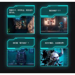 BLOKS 85002 non  CHIẾN PHỤC CV-02 NGƯU MA VƯƠNG ĐA bộ đồ chơi xếp lắp ráp ghép mô hình