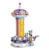 LOZ 1727 non  MÁY NHẢY bộ đồ chơi xếp lắp ráp ghép mô hình City Modern Paradise Thành Phố Thiên Đường Hiện Đại 584 khối