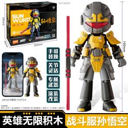 BLOKS 85001 non  CV-01 TRẬN ĐỒ TÔN NGỘ KHÔNG THÁNH bộ đồ chơi xếp lắp ráp ghép mô hình