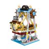 LOZ 1717 non  TÀU CƯỚP BIỂN bộ đồ chơi xếp lắp ráp ghép mô hình City Modern Paradise Thành Phố Thiên Đường Hiện Đại 541 khối